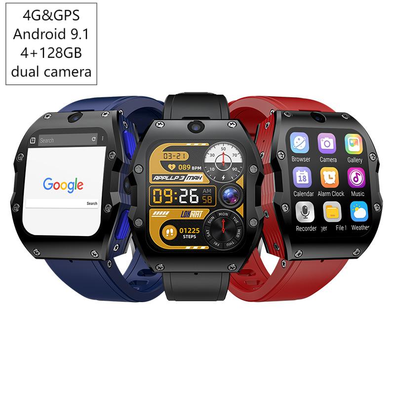 Watch Smart Smartwatch - 4G Android Smartwatch 4 + 128