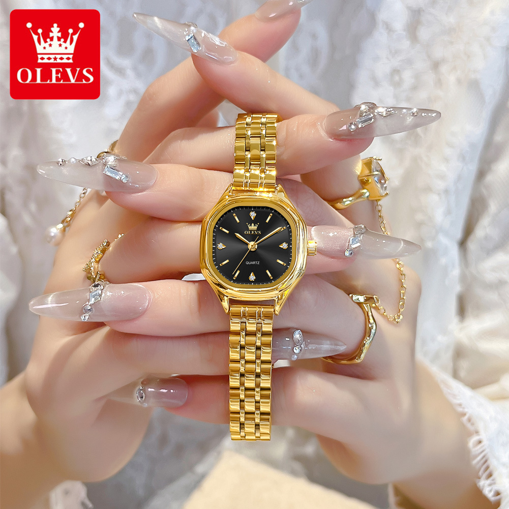 Ladies Fashion Watch - OLEVS 5888 Damenuhren Gold Original Elegante