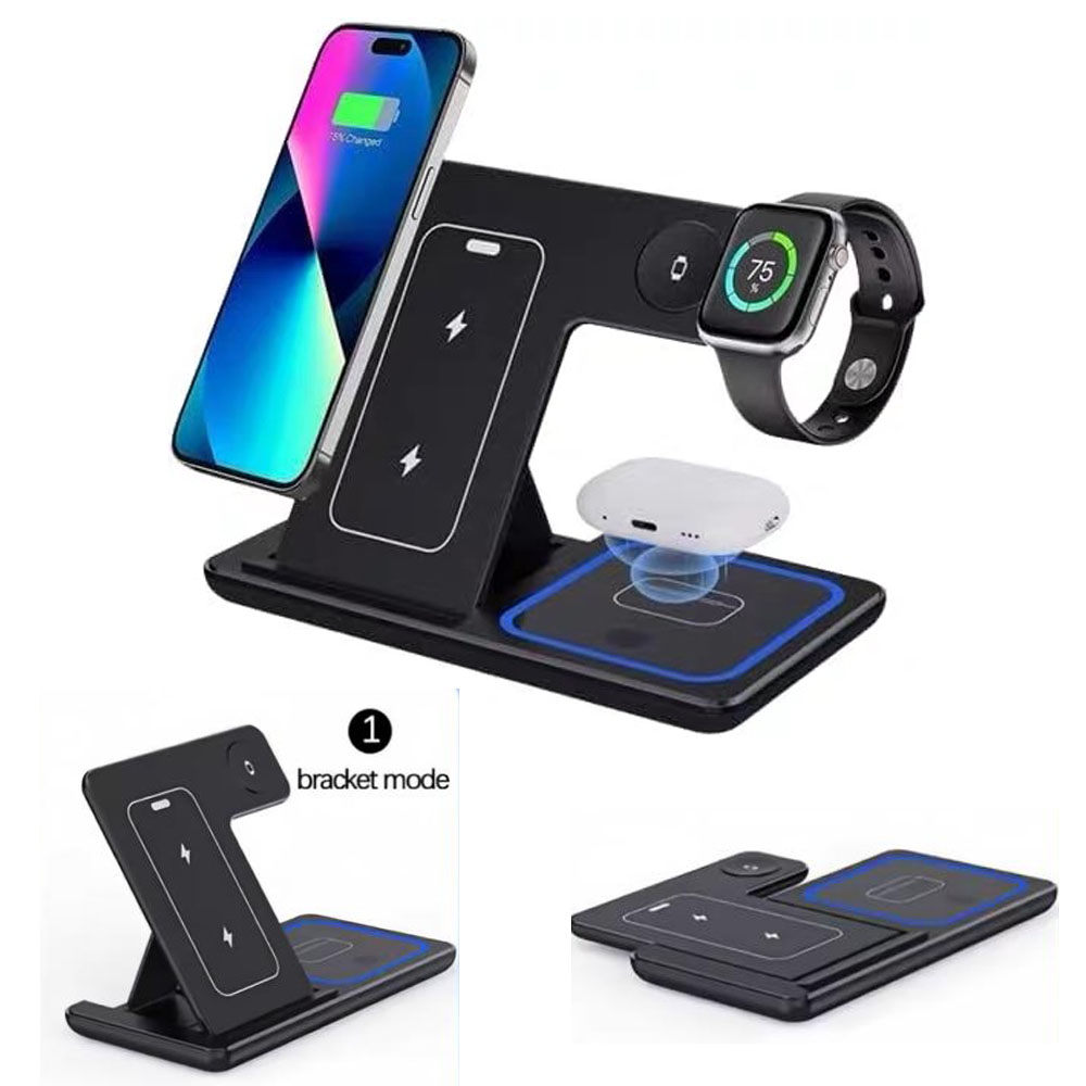 Smartwatch Watches Xiaomi - Schnelles kabelloses Ladegerät, Ladestation 3-in-1 mit
