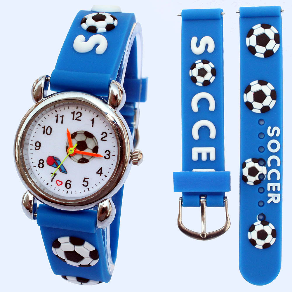 Silicone Sport Band - Heiße beliebte 3D-Uhr Sport Fußball Stil