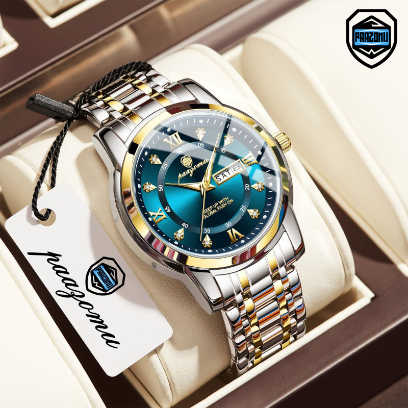 Smartwatch Luxury Watches For Men - PAAZOMU Armbanduhr für Herren und Damen,