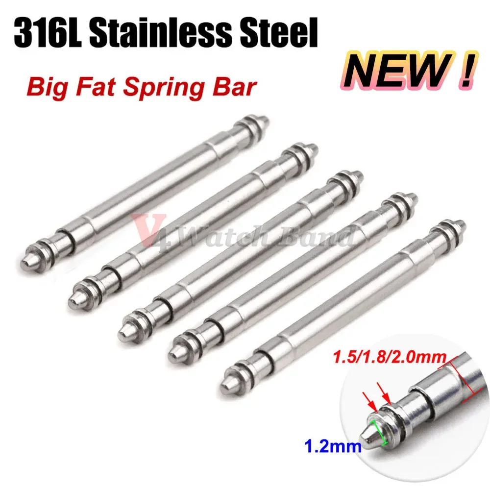 Spring Bar Tool - 316L Edelstahl Big Fat Uhrenarmband Federstege