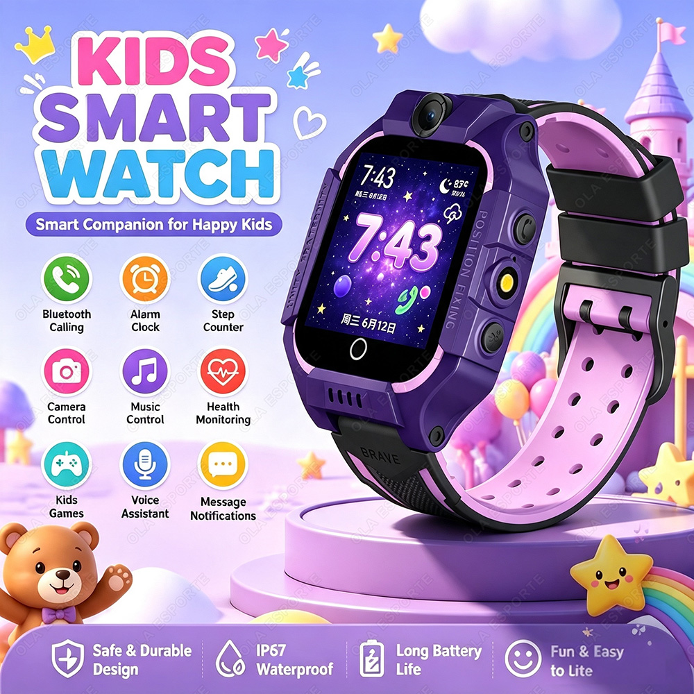 Smartwatch Watches For Kid Boy With Gps - 2027 Neue 2G Kinder-Smartwatch mit SIM-Karte,