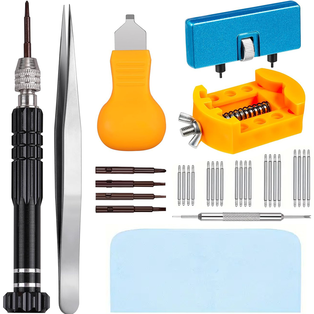 Spring Bar Tool - 32 stücke Uhr Batterie Ersatz Kit