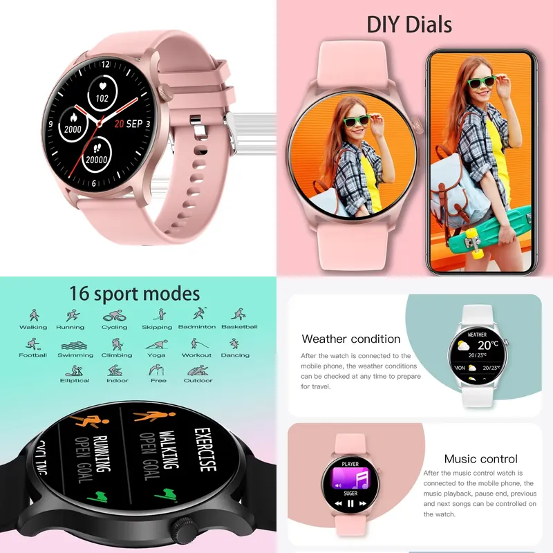 Watch Smart Smartwatch - SENBONO MAX8 Smartwatch für Herren und