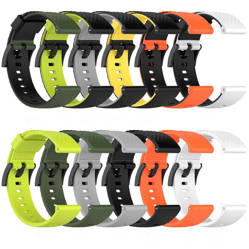 Fossil Watches Smartwatch Hybrid - 24 mm Sportarmband für SUUNTO 9