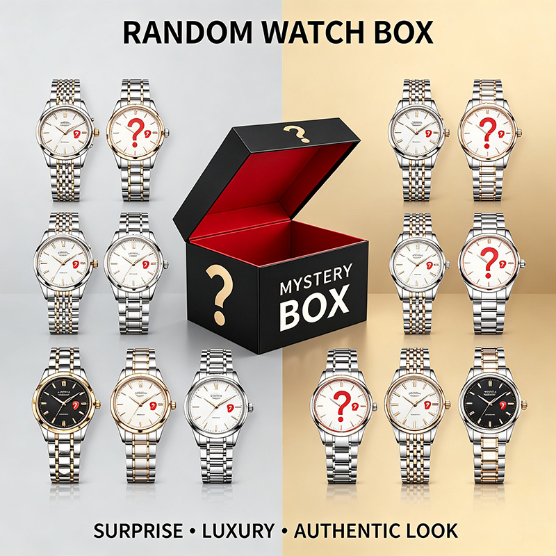 Smartwatch Luxury Watches - 100% Luxusmarke Herrenuhr Überraschungs-Mystery-Uhr Blindbox Wasserdichte