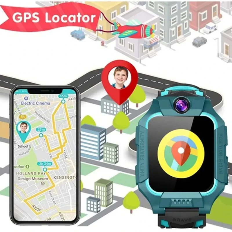 VIVO 2026 Kinder 4G Smartwatch – Smartwatch Watches For Kid Boy With Gps Bewertung und Preis