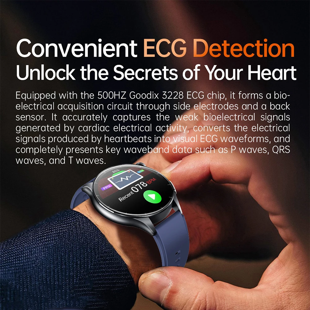 2025 Neue NFC + EKG + PPG Gesu – Smartwatch New Watches 2025 Bewertung und Preis