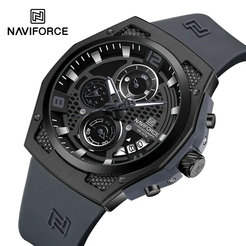 NAVIFORCE NF8051T Luxus-Design – Silicone Sport Band Bewertung und Preis