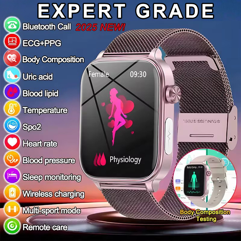 2023 neue EKG + PPG Überwachun – Smartwatch New Watches 2025 Bewertung und Preis