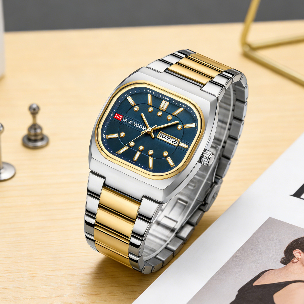 Quadratische Neue Einzigartige – Anti-Magnetic Watch Bewertung und Preis
