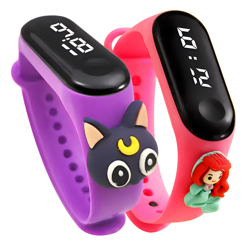 Mehrfarbige Smartwatch für Kin – Smartwatch Digital Watches For Kid Girl Bewertung und Preis