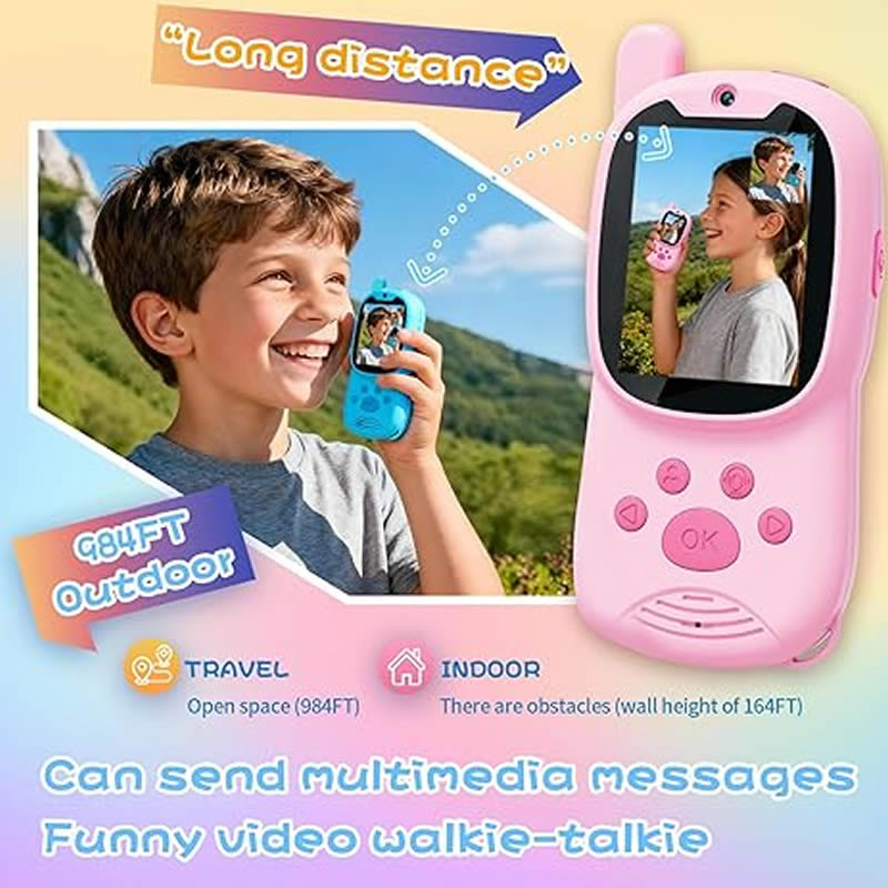 Walkie-Talkies, niedliches 2er – Smartwatch Watches Gift For Boys Bewertung und Preis