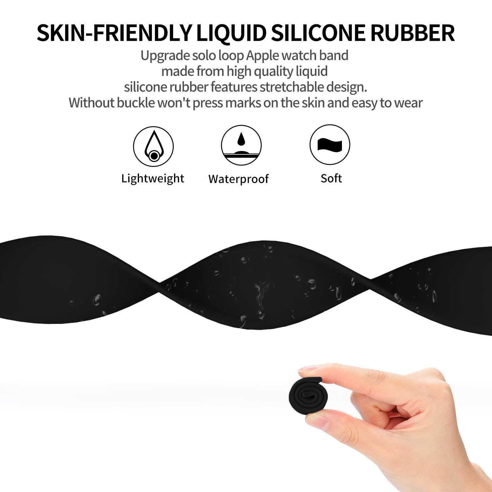 Solo Loop Silikon für Apple Wa – Silicone Sport Band Bewertung und Preis