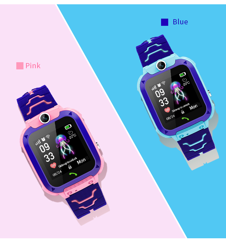 Q12B Kinder-Smartwatch mit SOS – Smartwatch Watches For Kid Boy With Gps Bewertung und Preis