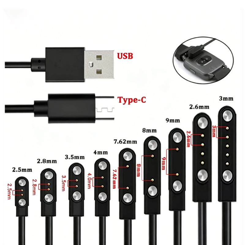 1 Stück 2-Pin 4-Pin Magnetisch – Smartwatch Watches Kids Bewertung und Preis