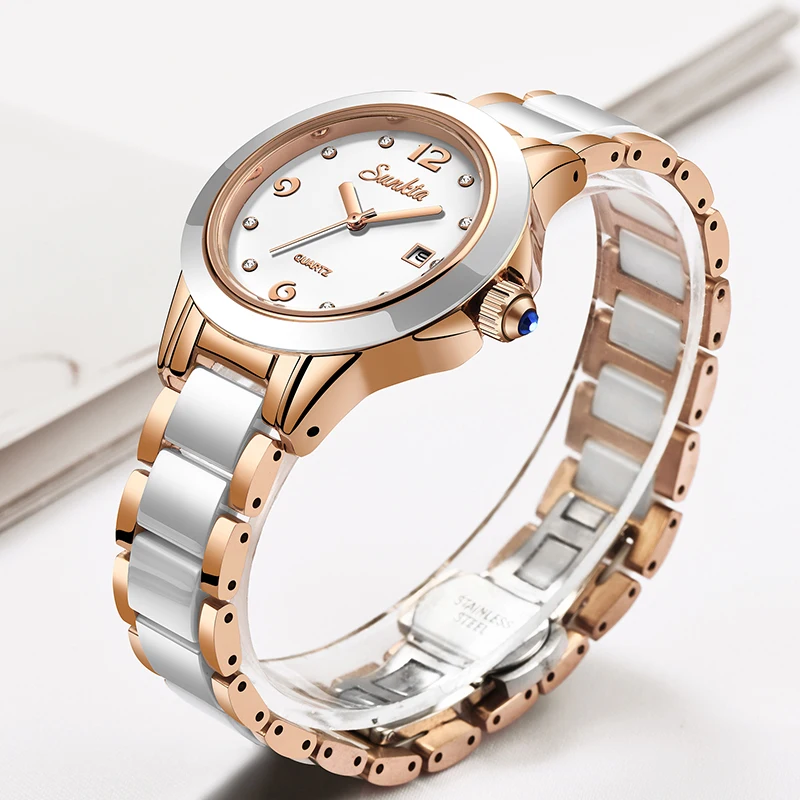 Sunkta Mode Lässig Quarz Frau  – Ladies Fashion Watch Bewertung und Preis
