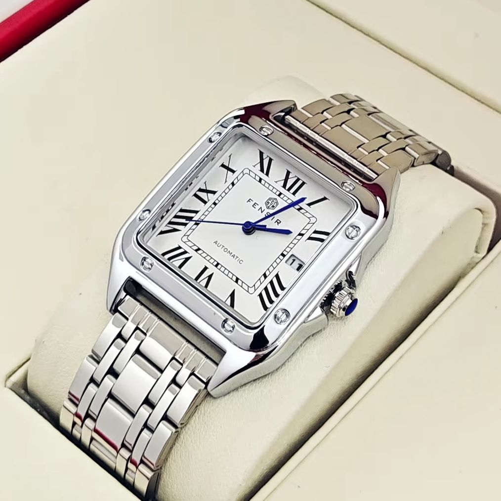 Luxuriöse quadratische Herrenu – Smartwatch Watches Best Gift For Men Bewertung und Preis