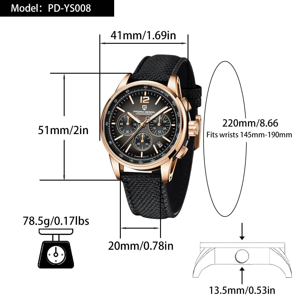 PAGANI DESIGN Neue Herrenuhr 4 – Smartwatch Watches For Men Brands Bewertung und Preis