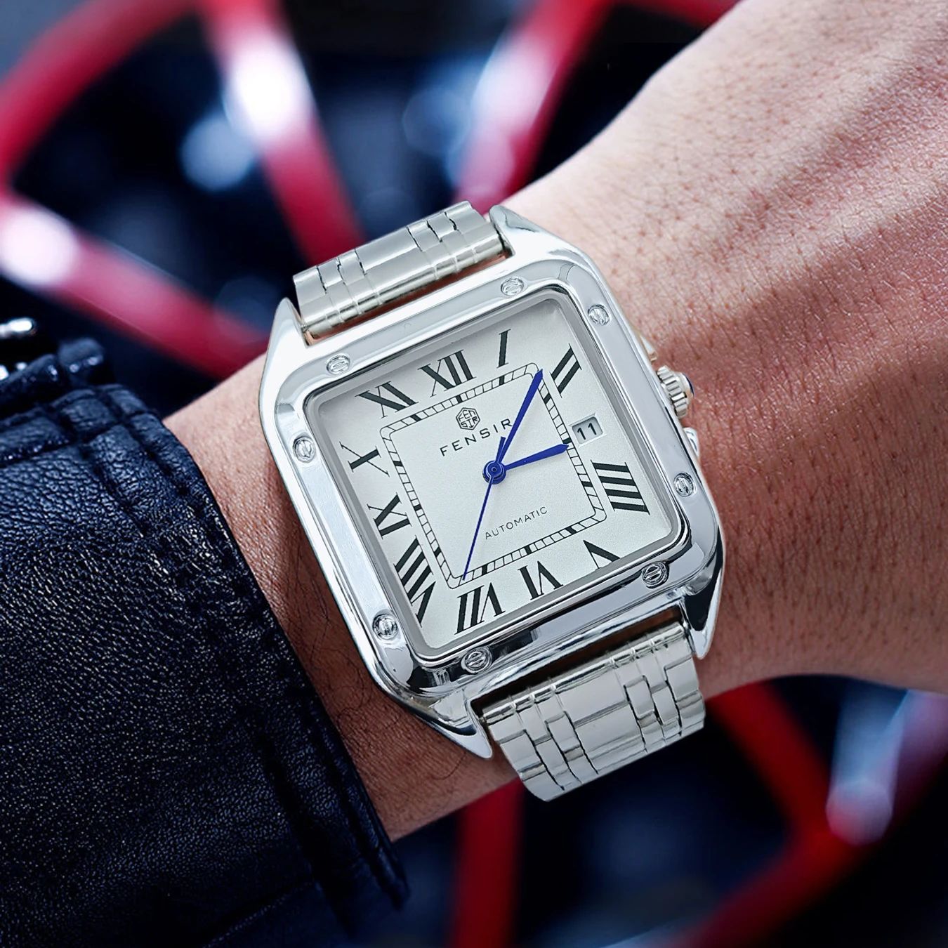 Quadratische Herrenuhr im euro – Smartwatch Watches Best Gift For Men Bewertung und Preis