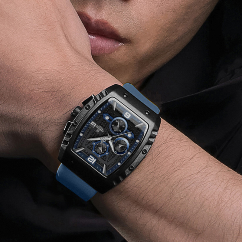 NAVIFORCE Herren-Luxusuhr, was – Silicone Sport Band Bewertung und Preis