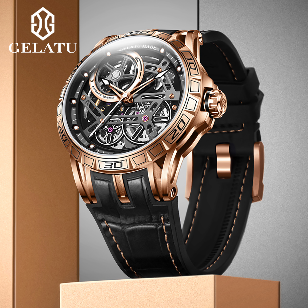 GELATU Herrenuhren, luxuriöses – Anti-Magnetic Watch Bewertung und Preis