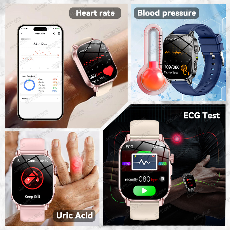 GUHUAVMI 2026 Neue Präzise Ges – Smartwatch New Watches 2025 Bewertung und Preis