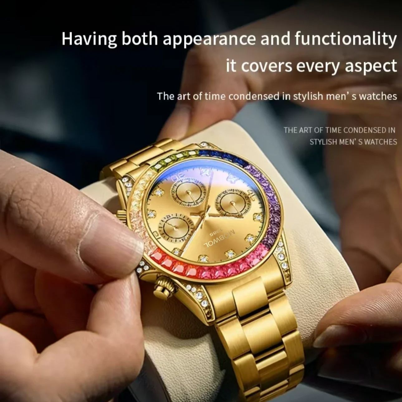 MOBWOL Neue Herrenuhr, Hochwer – Smartwatch Luxury Watches For Men Bewertung und Preis