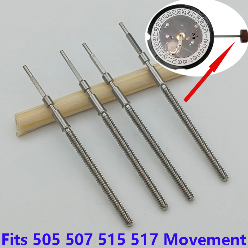 2/4PCS 505 507 515 517 Uhrwerk – Watch Crown Stem Bewertung und Preis