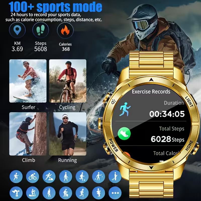 Neue Outdoor-Sport Smart Uhr M – Smartwatch New Watches 2025 Bewertung und Preis
