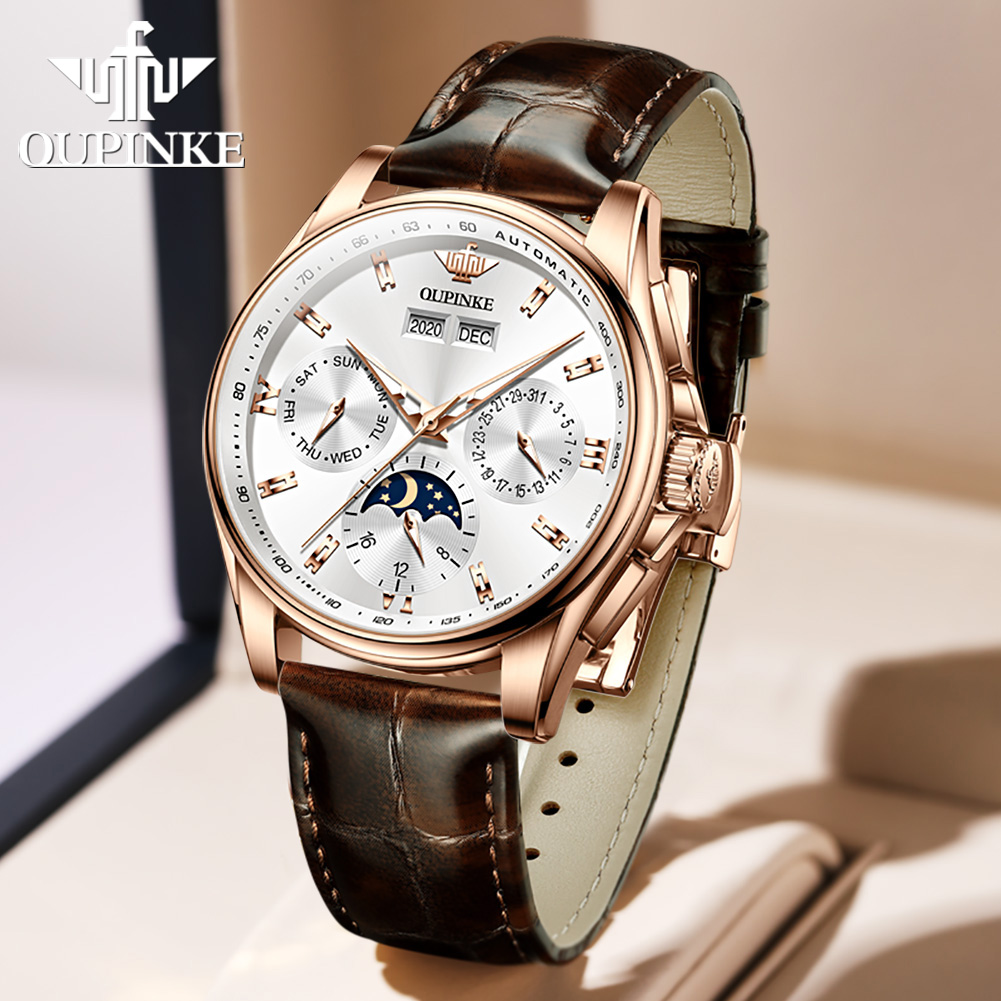 OUPINKE Herrenuhren, lässiger  – Anti-Magnetic Watch Bewertung und Preis