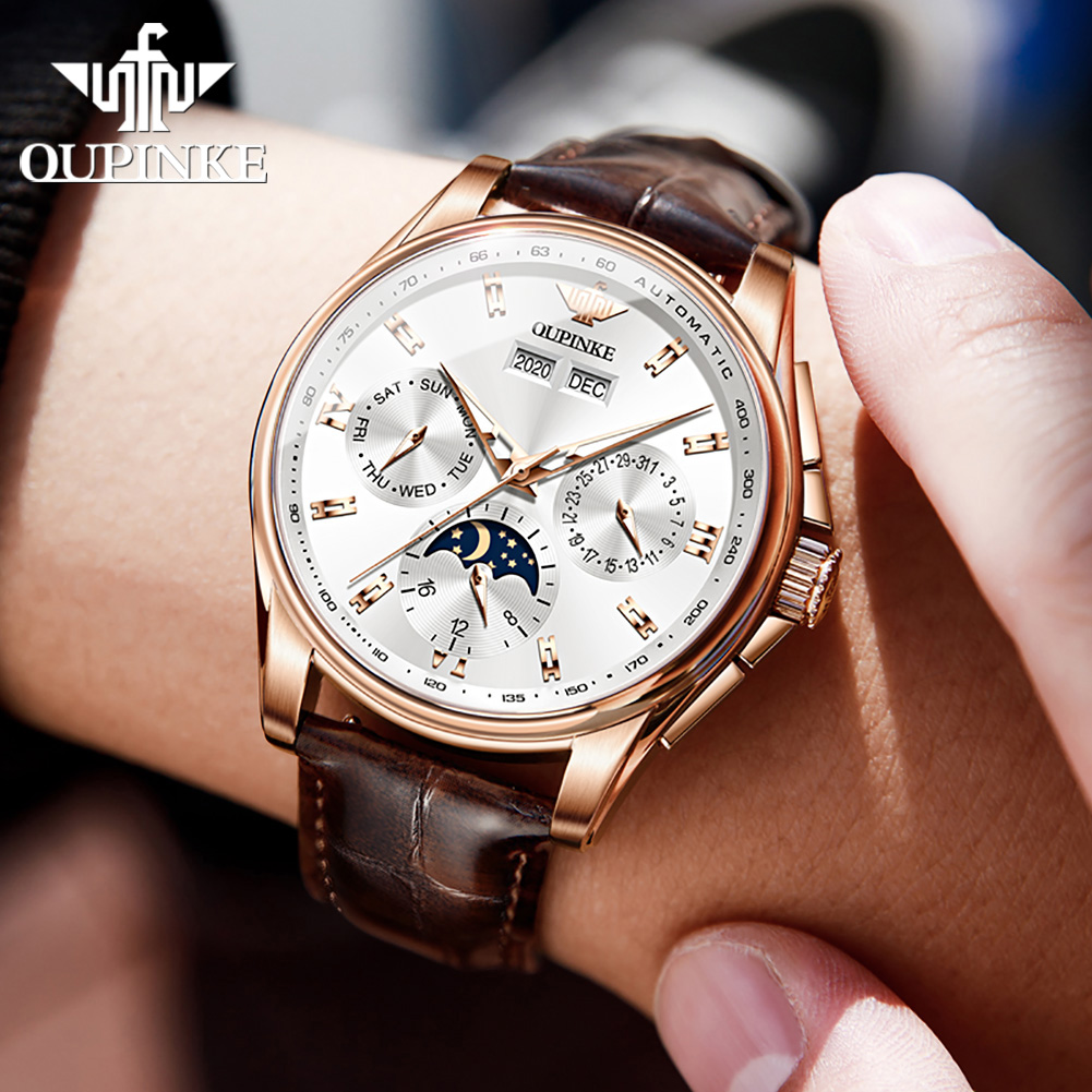 OUPINKE Herrenuhren, lässiger  – Anti-Magnetic Watch Bewertung und Preis