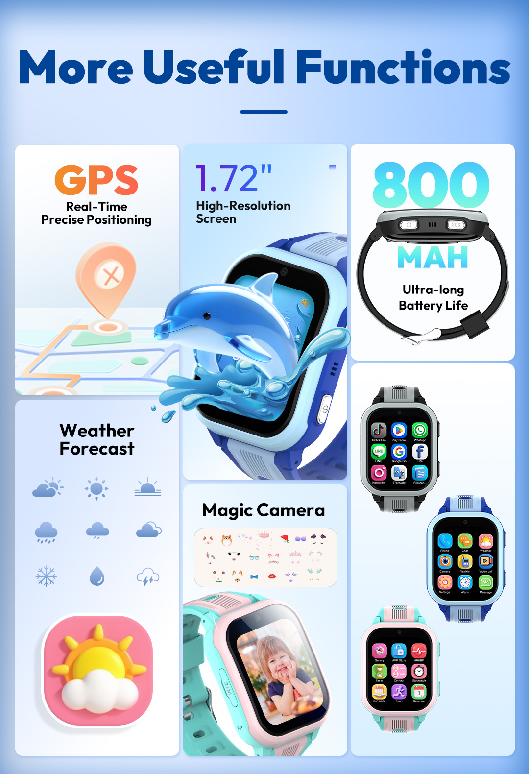 KT41 Smartwatch - 4G Telefon-K – Smartwatch Watches Gift For Boys Bewertung und Preis