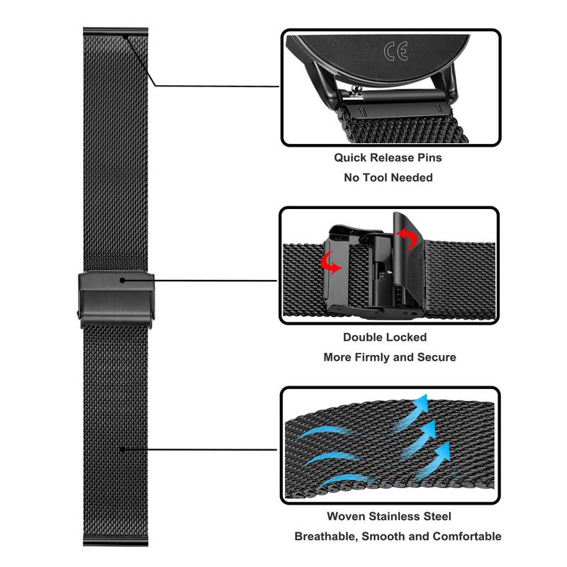 22 mm Edelstahlarmband für Fos – Fossil Watches Smartwatch Hybrid Bewertung und Preis