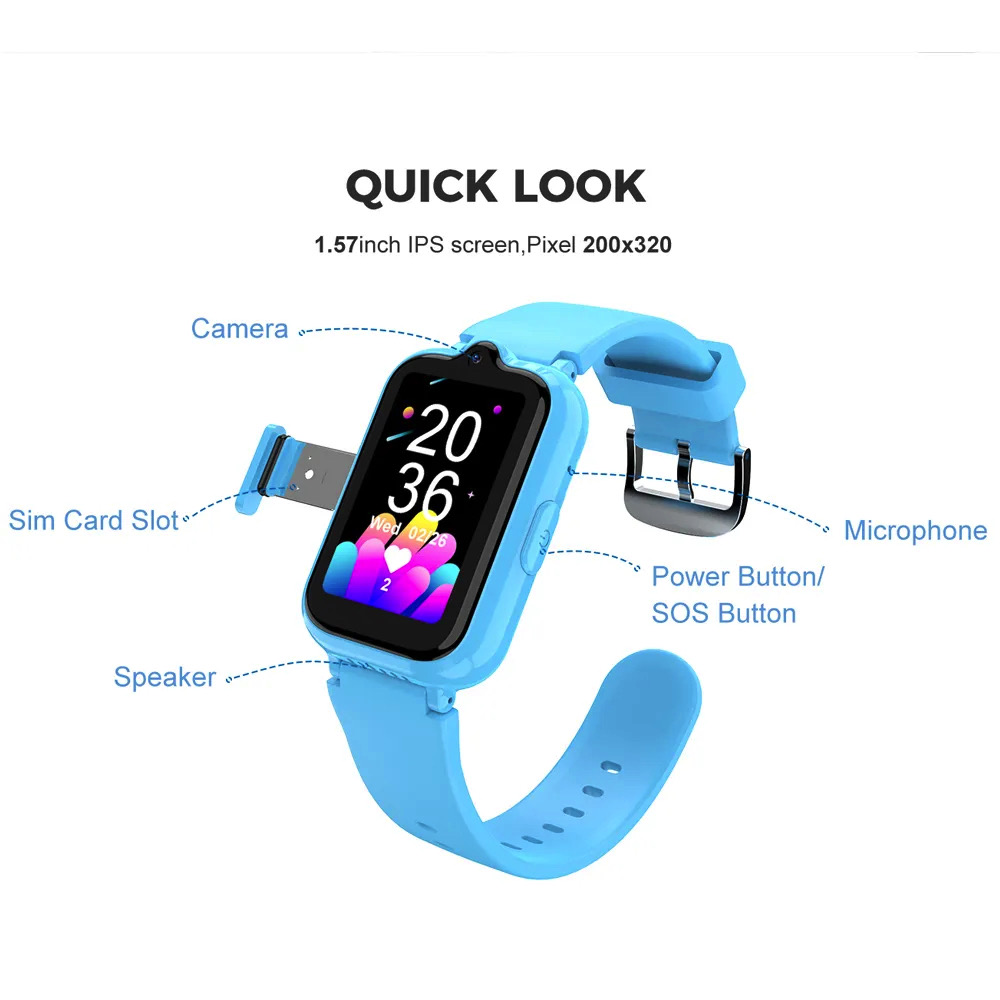 696 4G Kid Smart Uhren Wasserd – Smartwatch Watches For Kid Boy With Gps Bewertung und Preis