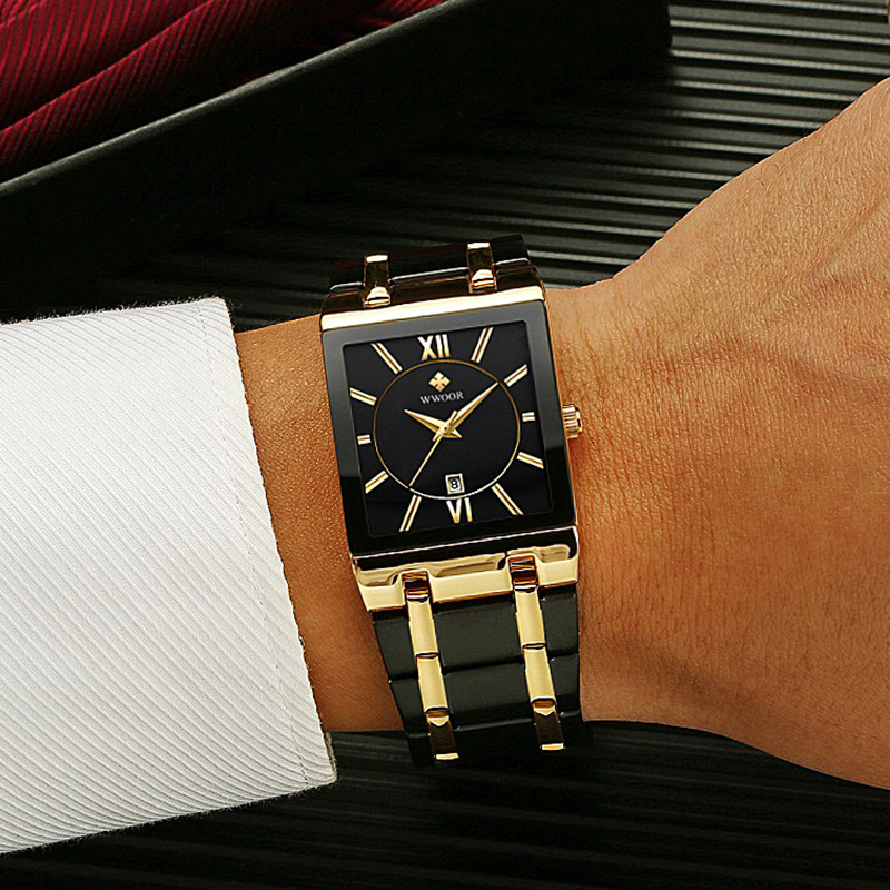WWOOR Marke Luxus Gold Armband – Smartwatch Watches For Men Brands Bewertung und Preis
